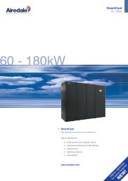 Technical Manual Downflow - Airedale International Air Conditioning