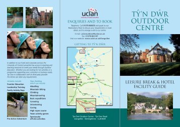 TY'N DWR OUTDOOR CENTRE - University of Central Lancashire