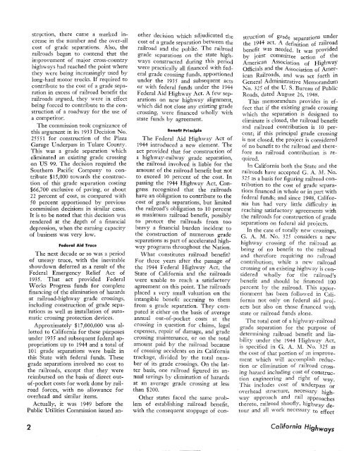 1954 - Periodicals - CALIFORNIA HIGHWAYS AND PUBLIC ... - Metro