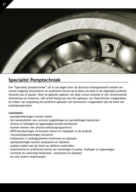 Brochure downloaden - Cursuscentrum Overschie