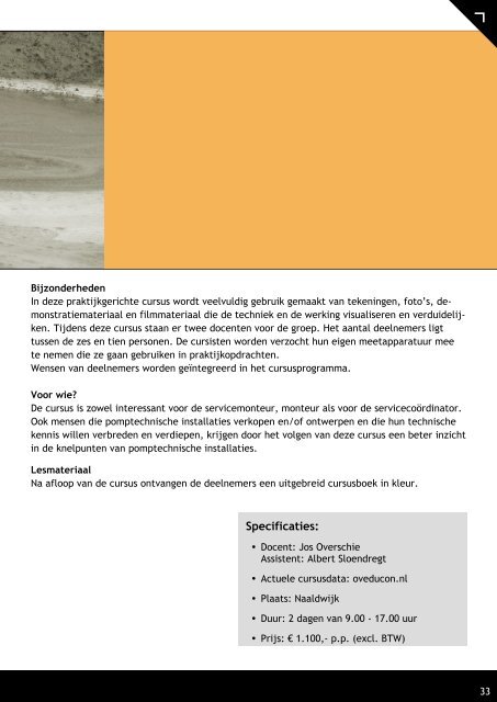 Brochure downloaden - Cursuscentrum Overschie