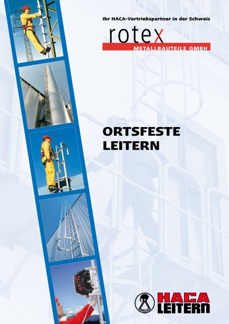 Katalog Ortsfeste Leitern - Rotex Metallbauteile GmbH
