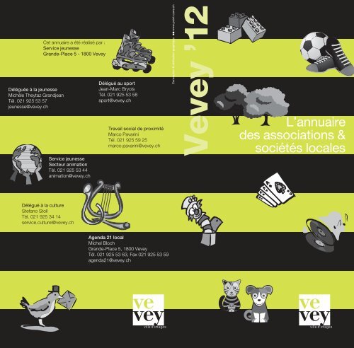 12 - Annuaire des associations et sociétés locales - Vevey