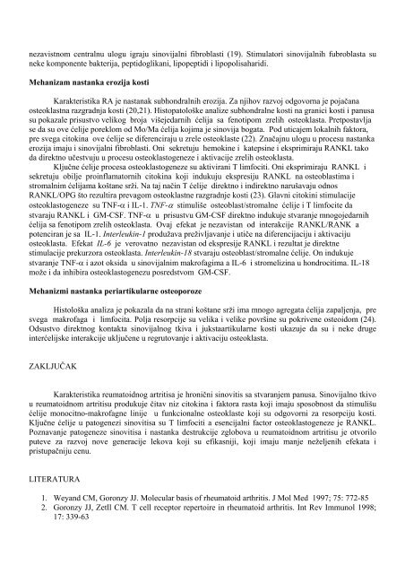 Godište 35 supplement 2 - Institut za reumatologiju