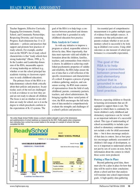 Resource - High/scope In The Elementary Classroom