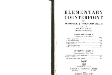 Horwood Frederick - Elementary Counterpoint.pdf - Uacj