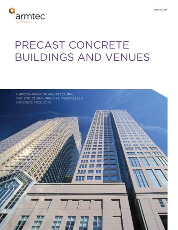 PRECAST CONCRETE BUILDINGS AND VENUES - Armtec
