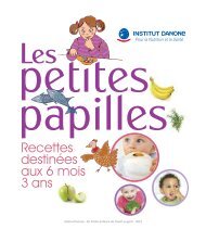 Pour les plus grands (à partir de 15 - Institut Danone