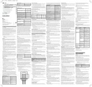 Instrucciones de uso - 3M