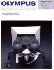 Olympus CH40 / CH30 System Microscope brochure