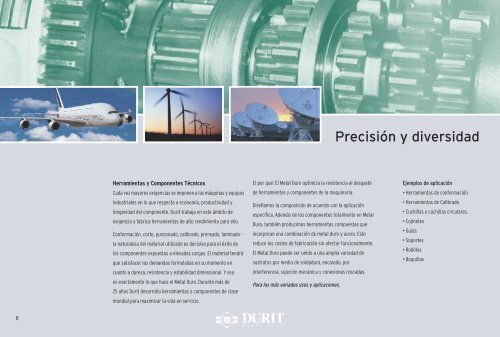 DURIT-Metalurgia Portuguesa do Tungsténio, LDA DURIT Ibérica ...