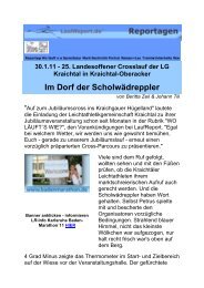 Bericht vom Laufreport - Sandhausen