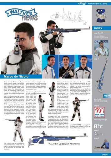 index Marco de Nicolo - Walther