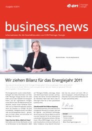 business.news 4/2011 - E.ON Thüringer Energie AG
