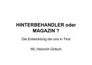 Hinterbehandler - Verband Luzerner Imkervereine