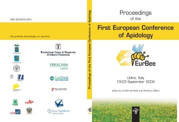 First European Conference of Apidology - EurBee 2006