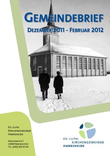 gemeindebrief dezember 2011 - februar 2012 - Kirche Harksheide