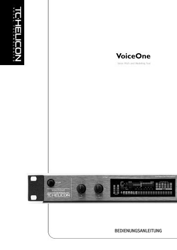 VoiceOne - TC-Helicon