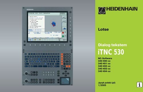 Tastsystem-Zyklen iTNC 530 (340 422-xx) de - heidenhain