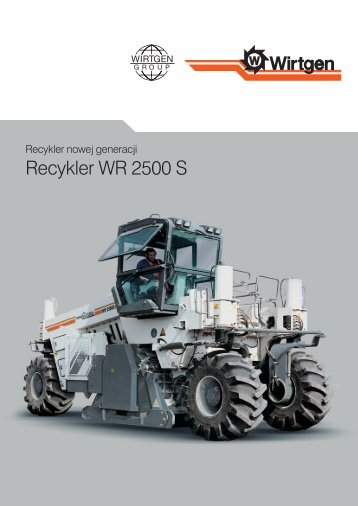 Recykler WR 2500 S - Wirtgen GmbH