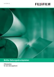 Fujifilm Zeitungsdruckplatten - Baumann & Rohrmann GmbH
