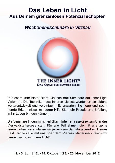 Das Leben in Licht - Inner Light Vision