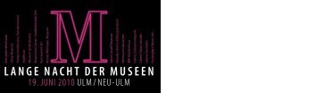 Programm Museumsnacht 2010 - Ulm