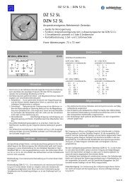 DZ 52 SL DZN 52 SL - Schleicher Electronic