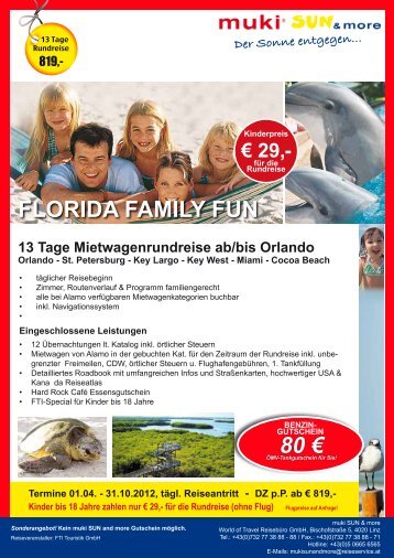 FLORIDA FAMILY FUN 80 € - muki sun and more