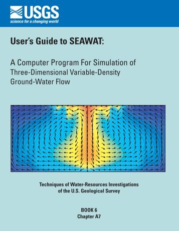 User's Guide to SEAWAT: - USGS Florida Water Science Center