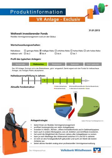 Zum aktuellen Factsheet - Volksbank Mittelhessen