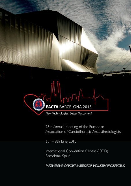 Eacta 2013 Partnership Opportunities For Industry Prospectus Pdf