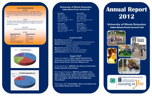 Annual Report 2012 - University of Illinois Extension