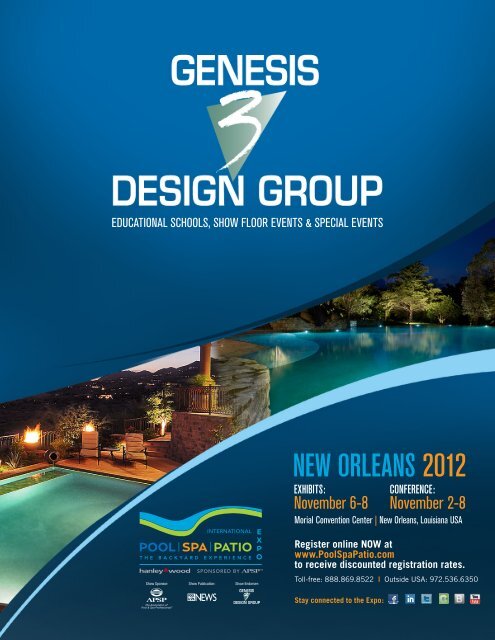 Genesis 3 e-brochure PDF - Int'l Pool | Spa | Patio Expo