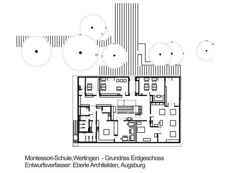 Montessori-Schule,Wertingen - Grundriss Erdgeschoss ...