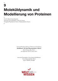 9 Moleküldynamik und Modellierung von Proteinen - WELTWISSEN ...
