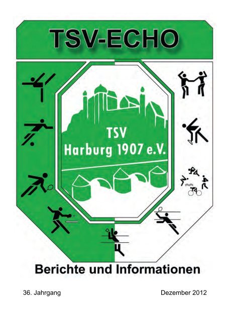 36. Jahrgang Dezember 2012 - TSV Harburg 1907 eV