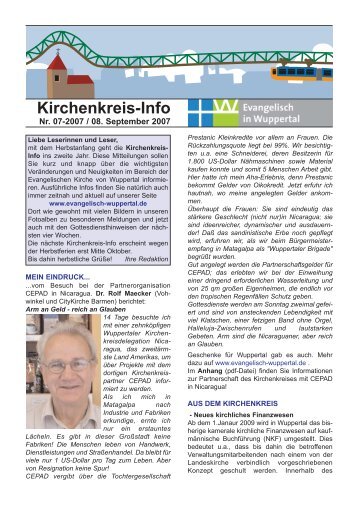 Kirchenkreis-Info - Kirchenkreis Wuppertal