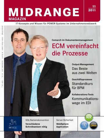 ECM vereinfacht die Prozesse - Midrange Magazin