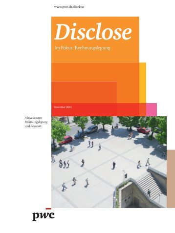 Disclose - PwC