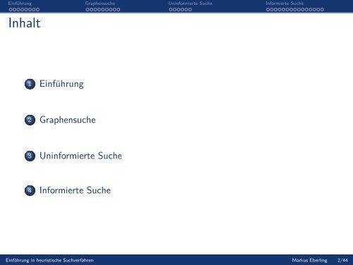 Einführung in heuristische Suchverfahren - Universität Paderborn