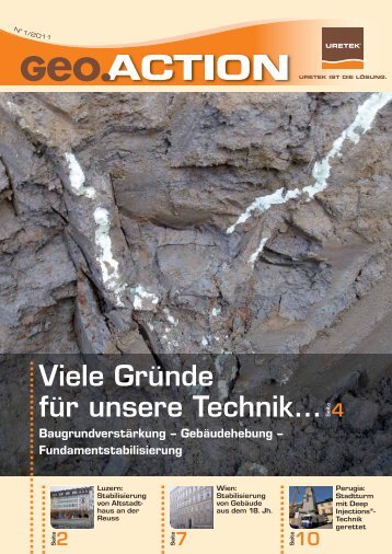 Geo Action n° 1/2011 - URETEK