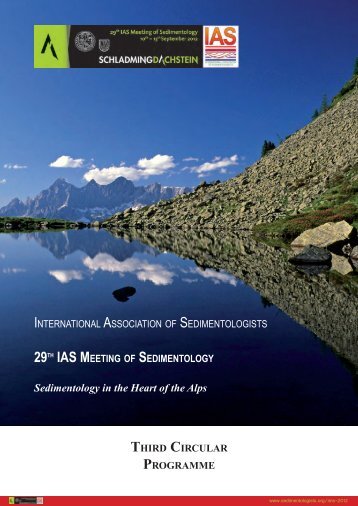 ims-2012 3rd Circular - International Association of Sedimentologists