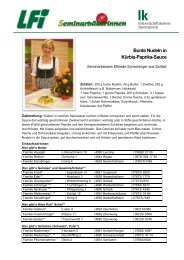 Bunte Nudeln in Paprika-Kürbissauce (313 KB) - .PDF - BTV