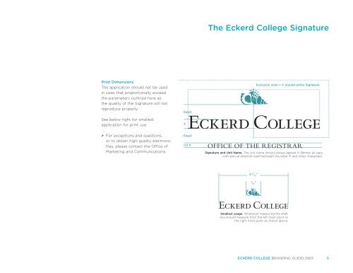 Download the Eckerd College Branding Guidelines