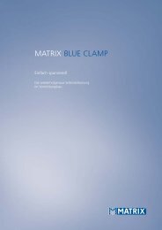 Blue Clamp, Gesamtkatalog zum download - Matrix GmbH