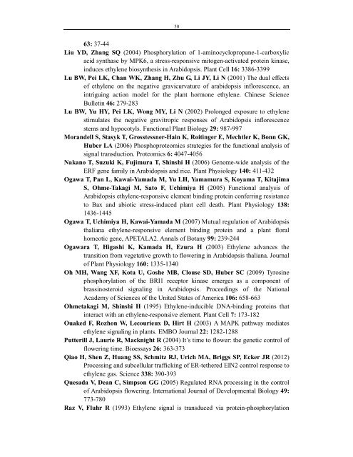 Phosphoproteomics-identified ERF110 affects ... - Plant Physiology