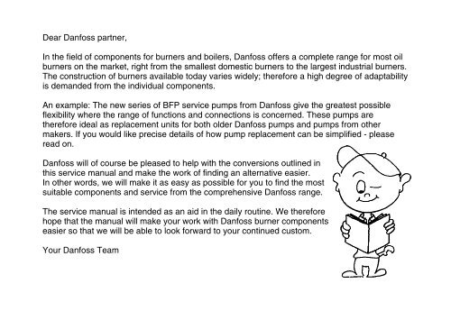 Service Manual - Burner Components - Danfoss