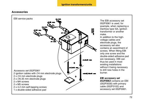 Service Manual - Burner Components - Danfoss