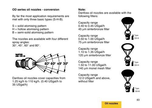 Service Manual - Burner Components - Danfoss